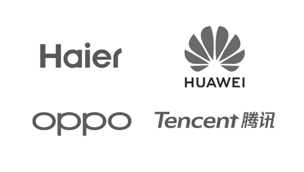 4 of the Top 7 patent filers in China are OIN Community Members